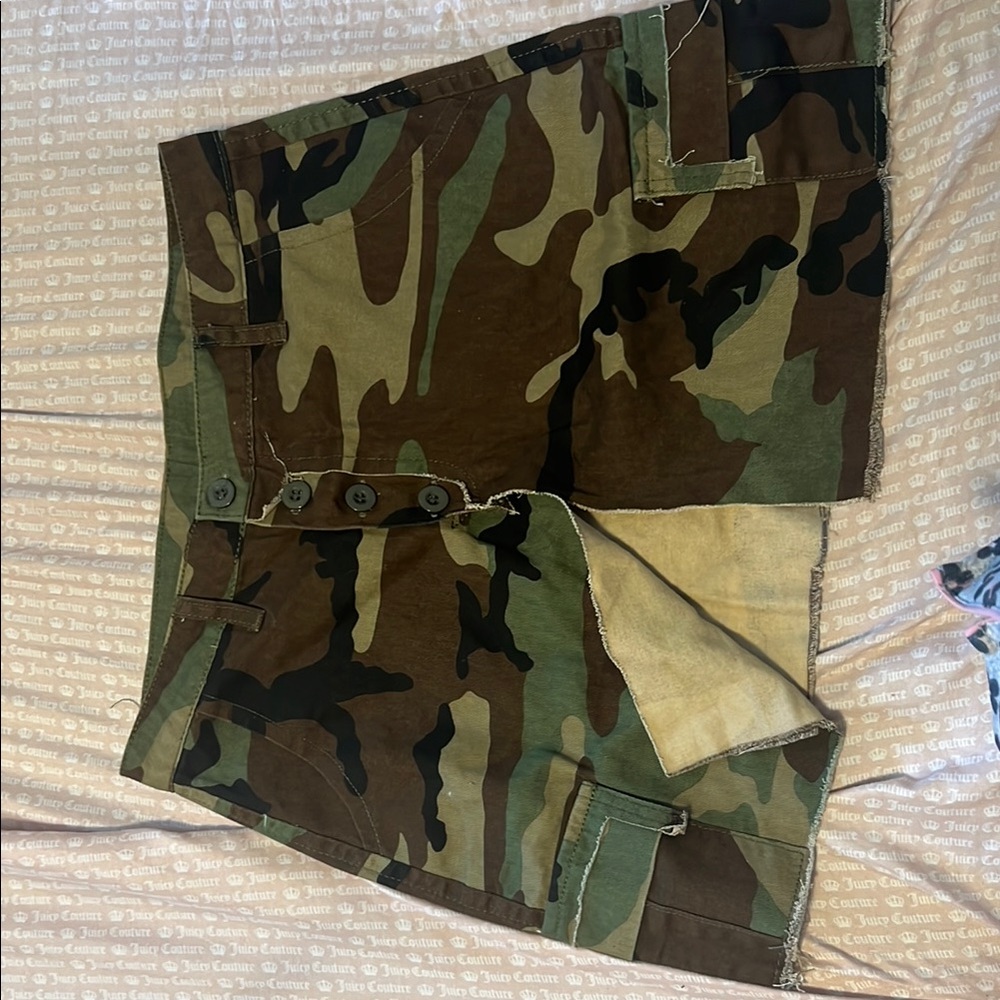 Camouflage Skirt